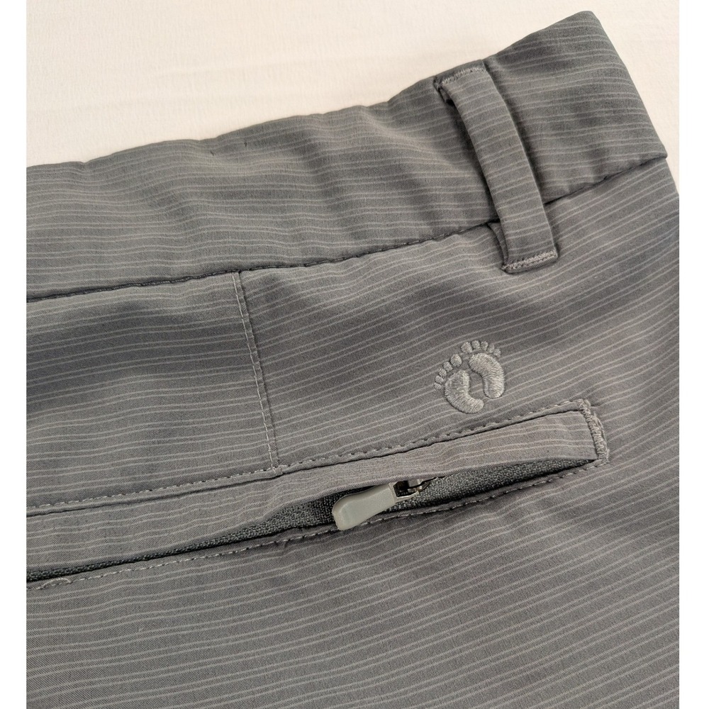 Hang Ten Shorts Mens 34 Grey Stretch Hybrid Golf Surf Skate Casual Athleisure - Picture 11 of 12